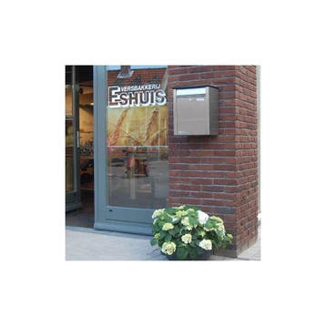 Bobi Xpress wandbrievenbus - RVS, Tuin en Terras, Brievenbussen, Verzenden, Nieuw