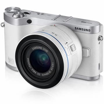 Samsung NX300 Camera + 20-50mm f/3.5-5.6 ED II Lens - Wit, Audio, Tv en Foto, Fotocamera's Digitaal, Verzenden, Zo goed als nieuw