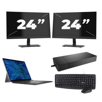 Dell Latitude 7320 -   i7-11e 16GB  - 256GB  + 2x 24 inch, Computers en Software, Windows Laptops, Qwerty, Verzenden, 13 inch
