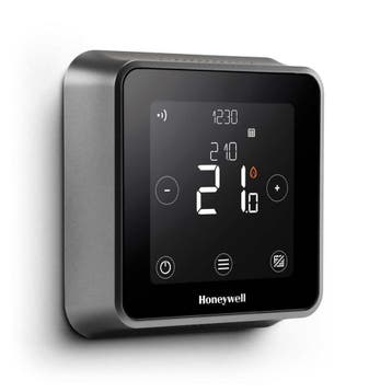 Honeywell Lyric T6 Slimme Thermostaat Zwart - Bedraad, Doe-het-zelf en Verbouw, Ophalen of Verzenden, Zo goed als nieuw