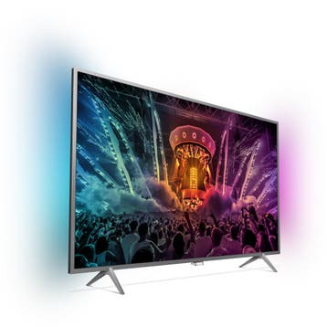 Philips 49PUS6401/12 - 4K Ambilight Smart Tv, Ophalen, Philips, 50 Hz, Zo goed als nieuw
