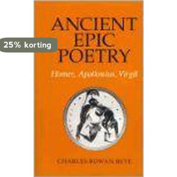 Ancient Epic Poetry - Charles Rowan Beye 9780801499647, Verzenden, Gelezen, Charles Rowan Beye