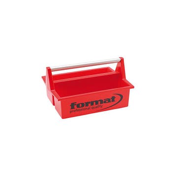 Gereedschapskist 395x295x215mm rood FORMAT, Verzenden, Nieuw