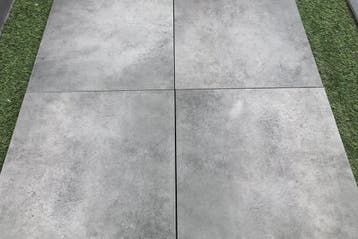 keramische terrastegels s black 60x60x3 cm actie 1 st keus, Nieuw, Keramiek, 10 m² of meer, Terrastegels