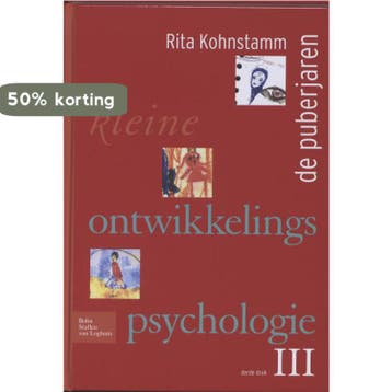 Kleine ontwikkelingspsychologie / De puberjaren - R., Verzenden, Gelezen, R. Kohnstamm