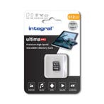 Integral UltimaPro Premium microSDXC 512GB - 100MB/s UHS-..., Ophalen of Verzenden, Nieuw