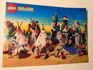 Lego Set - 6766 - Western - Lego 6766 Western Indians Rapid, Nieuw
