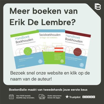 Handboek Boekhouden - Dubbel Boekhouden (zesde editie) /, Boeken, Verzenden, Gelezen, Erik De Lembre
