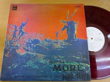Pink Floyd - “MORE” / ULTRA RARE JAPAN PROMO RED VINYL - LP, Nieuw in verpakking
