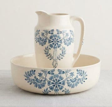 Art Nouveau Toiletset (2) - Longchamp - Land van ijzer