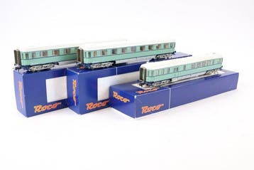 Roco H0 - 45761/46762 - Modeltrein personenwagen (3) - Set, Nieuw