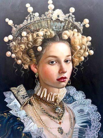 Anne Dias - (No RP ! 100% Hand painted) Lady Elinor of