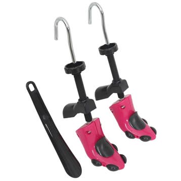 vidaXL Schoenspanners met schoenlepel EU 34-40 kunststof, Verzenden, Nieuw