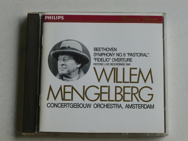 Beethoven - Symphony 6 / Willem Mengelberg, Cd's en Dvd's, Cd's | Klassiek, Zo goed als nieuw, Ophalen of Verzenden