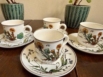 Villeroy & Boch - Koffieservies (8) - Botanica - Porselein -