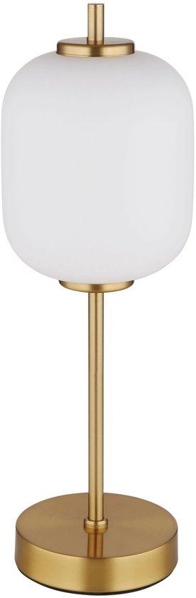 2dekans | Globo - tafellamp - EWALD - brons - glas - Ø 14cm, Ophalen of Verzenden, Zo goed als nieuw