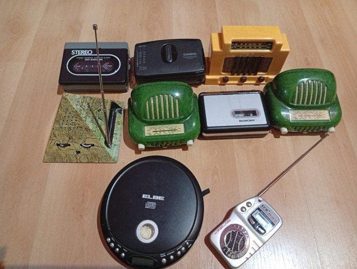 casio -stereo -elbe - silvercrest- varios - As-201r, Audio, Tv en Foto, Radio's