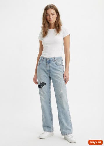 Levis Jeans Dames maat WW34 / L29 Lichtblauw Vintage, Ophalen of Verzenden, Nieuw
