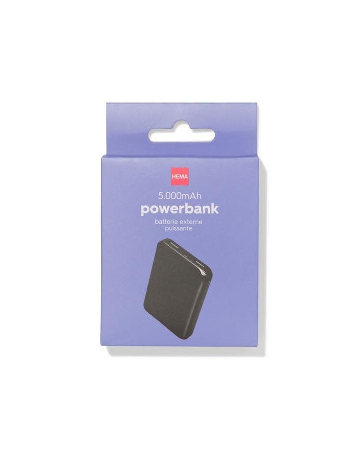 HEMA Powerbank 5.000mAh, Computers en Software, Overige Computers en Software, Nieuw, Verzenden