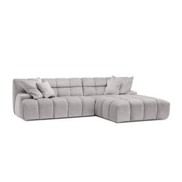 Loungebank Tynaarlo - loungebanken - Grijs, Nieuw, 150 cm of meer, Stof, 250 tot 300 cm
