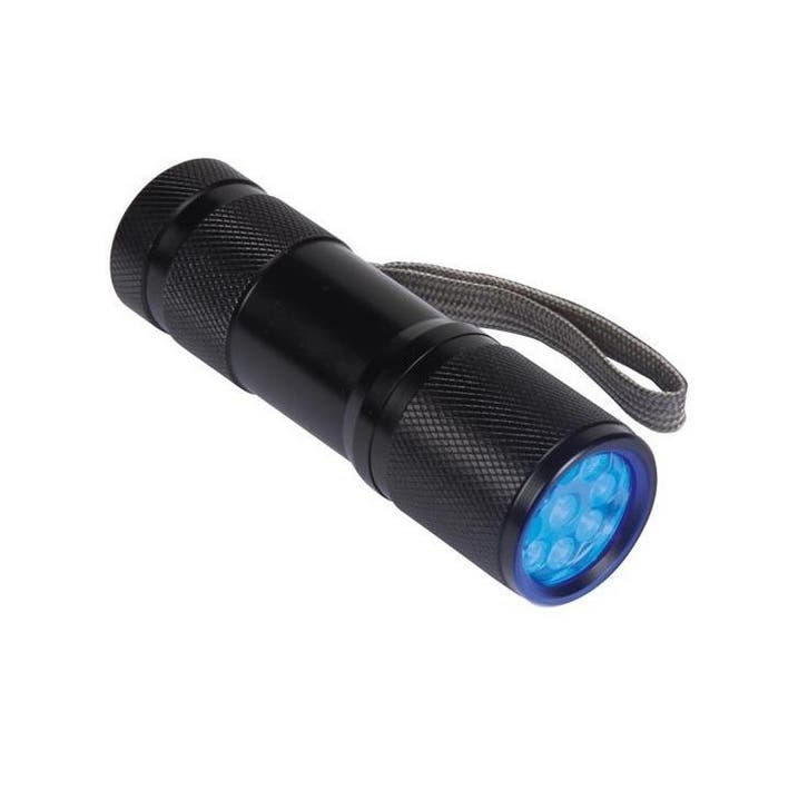 UV zaklamp - 9x UV LED - aluminium behuizing, Doe-het-zelf en Verbouw, Overige Doe-het-zelf en Verbouw, Nieuw, Ophalen of Verzenden