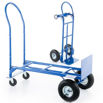 Transportwagen Staal | 250kg | Tweedekansje | OP=OP, Minder dan 60 liter, Ophalen of Verzenden, Zo goed als nieuw, Steekwagen