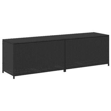 Opbergbox Poly Rattan | Tweedekansje | OP=OP, Tuin en Terras, Ophalen of Verzenden, Zo goed als nieuw, Overige materialen, Overige typen