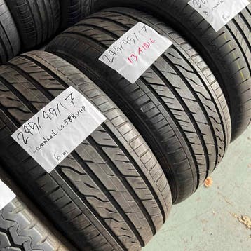 2 x Landsail 245-45-17 Zomerbanden 6mm, 17 inch, Ophalen of Verzenden, Band(en), Personenwagen
