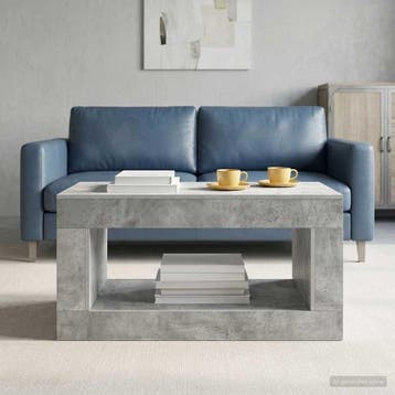 vidaXL Beton Grijs, 50 tot 75 cm, Verzenden, Nieuw, 50 tot 100 cm