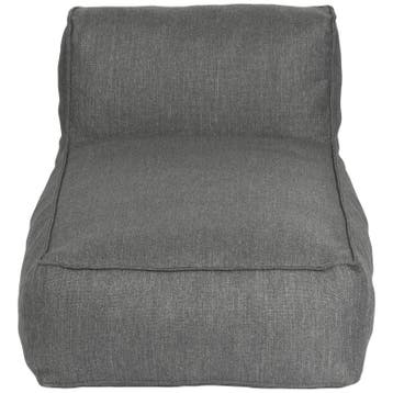 Blomus Outdoor Chaiselongue Grow Coal 62073 - Tuinstoel -, Tuin en Terras, Ophalen of Verzenden, Zo goed als nieuw, Overige materialen
