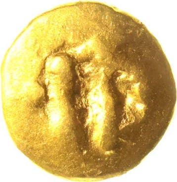 Nederlands-Indië - Sumatra - Srivijaya. 1/4 Mas gold Masa
