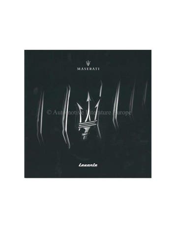 2019 MASERATI LEVANTE BROCHURE ENGELS, Boeken, Nieuw, Author
