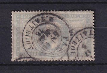 Frankrijk 1869 - Prijs: 1200€, Napoléon 5Frs violetgrijs -, Gestempeld