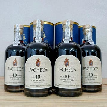 Quinta da Pacheca - 10 years old Tawny - Douro - 4 Flessen, Nieuw