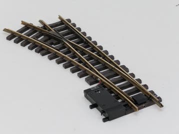 LGB 16150 Digitaal Elektr.Weiche,links.R3,22.5Grad (Messing), Ophalen of Verzenden, Gebruikt, Rails, LGB