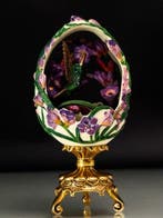 Fabergé ei - Imperial Hummingbird Ei met 24-Karat Goud