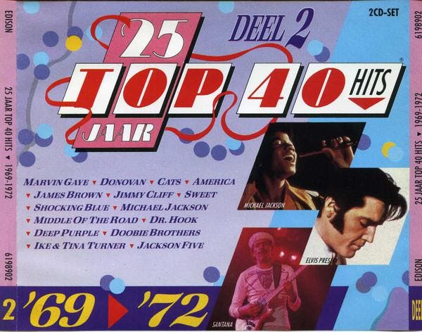 Various - 25 Jaar Top 40 Hits - Deel 2 - 1969-1972, Cd's en Dvd's, Cd's | Pop, Gebruikt, Ophalen of Verzenden