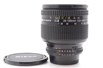 Nikon AF Nikkor 24-120mm 1:3.5-5.6 D Cameralens, Nieuw