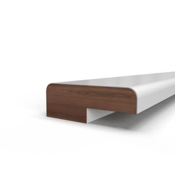 Opdek Glaslat 9x33 mm sponning 3x16-3500 mm, Ophalen of Verzenden, Nieuw