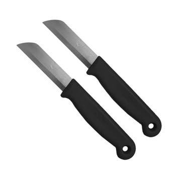 Solingen Schilmesje – RVS Glad – 16 cm met Blade Cover, Ophalen of Verzenden, Nieuw, Rvs of Chroom