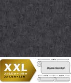 EDEM 410ST19 Structuur behang en metallic effect antraciet, Verzenden