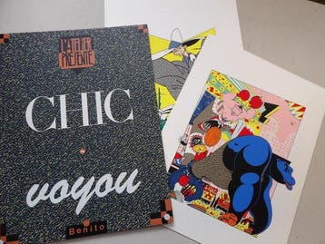 Chic ou Voyou - portfolio - David Benito - 7 x zeefdruk +, Nieuw