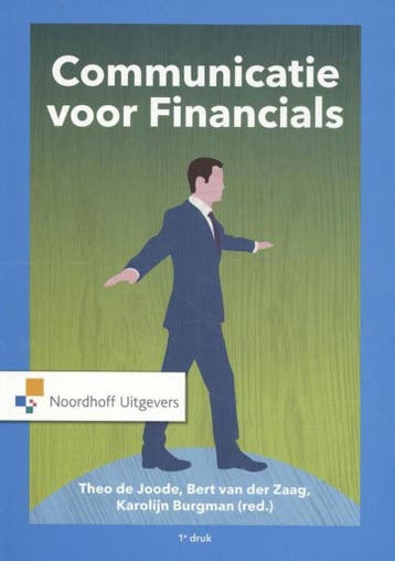 9789001886806 Communicatie voor Financials | Tweedehands, Verzenden, Zo goed als nieuw, Theo de Joode