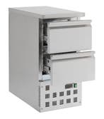 Combisteel Koelwerkbank 109L | 2 laden 1/1 GN | +2/+8°C | 0., Ophalen of Verzenden, Nieuw