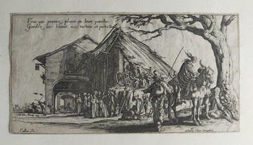 Jacques Callot (1592-1635) - La diseuses de bonne avventure