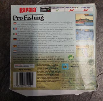 Rapala Pro Fishing (Gameboy Advance tweedehands game), Ophalen of Verzenden, Zo goed als nieuw