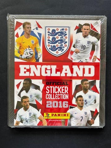 Panini England Official sticker Collection 2016 Factory seal, Nieuw