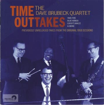 cd digi - The Dave Brubeck Quartet - Time OutTakes, Verzenden, Zo goed als nieuw