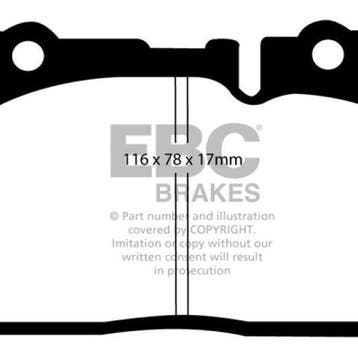 EBC 95-00 Lexus LS400 4.0 Redstuff Front Brake Pads, Ophalen of Verzenden, Nieuw