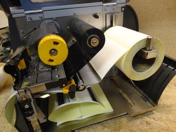 Zebra ZT420 Thermal Transfer Label Printer - 300dpi -, Ophalen of Verzenden, Gebruikt, Zebra